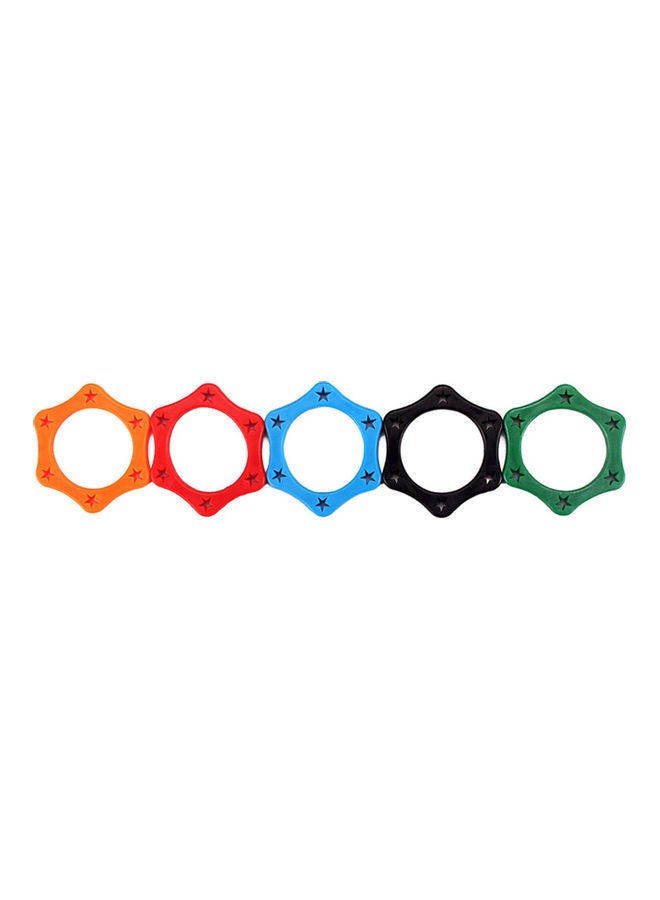 NIBEMINENT 5-Pieces Microphone Silicone Skid Proof Circle Ktv Mic Anti-Slip Replacement Ring - Image 5