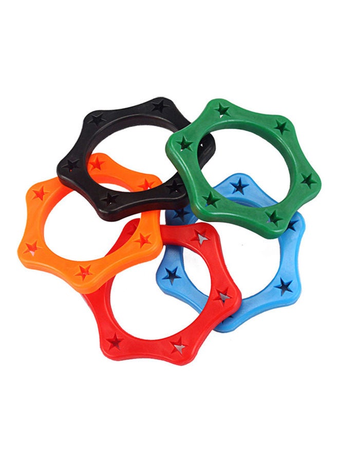 NIBEMINENT 5-Pieces Microphone Silicone Skid Proof Circle Ktv Mic Anti-Slip Replacement Ring - Image 3