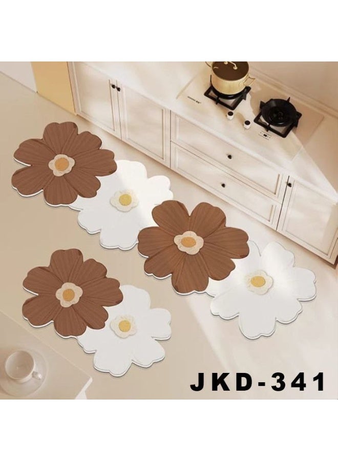 kitchen rug set Large: 150cm x 60cm Small: 60cm x 70cm