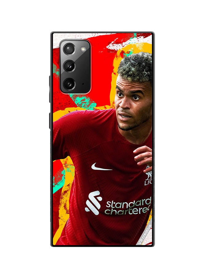 VR CREATIVE Protective Case Cover For Samsung Galaxy Note20 5G Luis Diaz Design Multicolour - Image 1