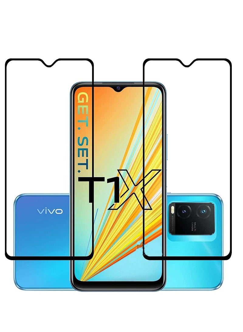 تيمبرد غلاس واقي شاشة من الزجاج المقوى متوافق مع هاتف VivoT1X - Image 4