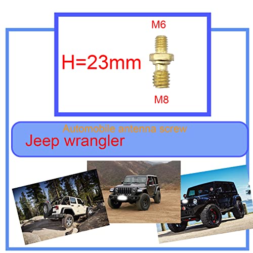 Miytsya 7 PCS Antenna Adapter Compatible with Toyota, Jeep, Wrangler, Denali, Tantu, Douqi, Ford, GMC Pickups - Image 3