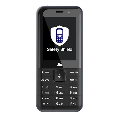 JIO JioPhone Prima 2, 4G Keypad Phone with Safety First Feature, YouTube, JioTV, JioHotstar, JioSaavn, JioPay (UPI), Video Calling, LED Torch, Digital Camera | Luxe Blue | Locked Network - Image 1