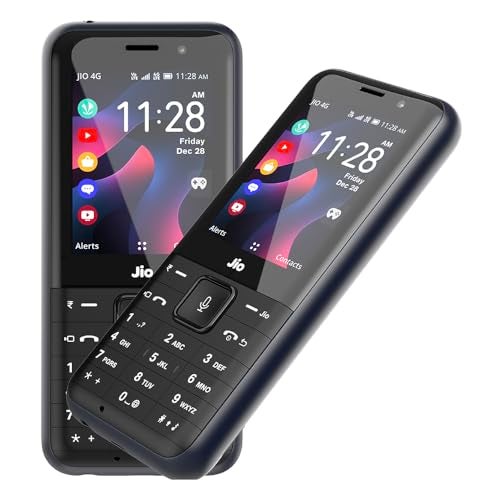 JIO JioPhone Prima 2, 4G Keypad Phone with Safety First Feature, YouTube, JioTV, JioHotstar, JioSaavn, JioPay (UPI), Video Calling, LED Torch, Digital Camera | Luxe Blue | Locked Network - Image 2