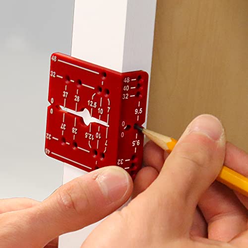 Milescraft 7300 Cabinet Kit – Cabinet Hardware Jig, Shelf Pin Jig, Hinge Jig and Drawer Slide Jig. Cabinet Handles, Drilling Jig, Euro Concealed Hinge Jig, Drawer Installation Jig – Ultimate Bundle - Image 3