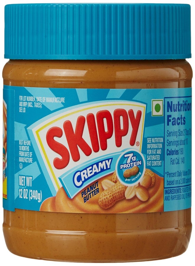 Skippy Peanut Butter Creamy, 340G - Image 1