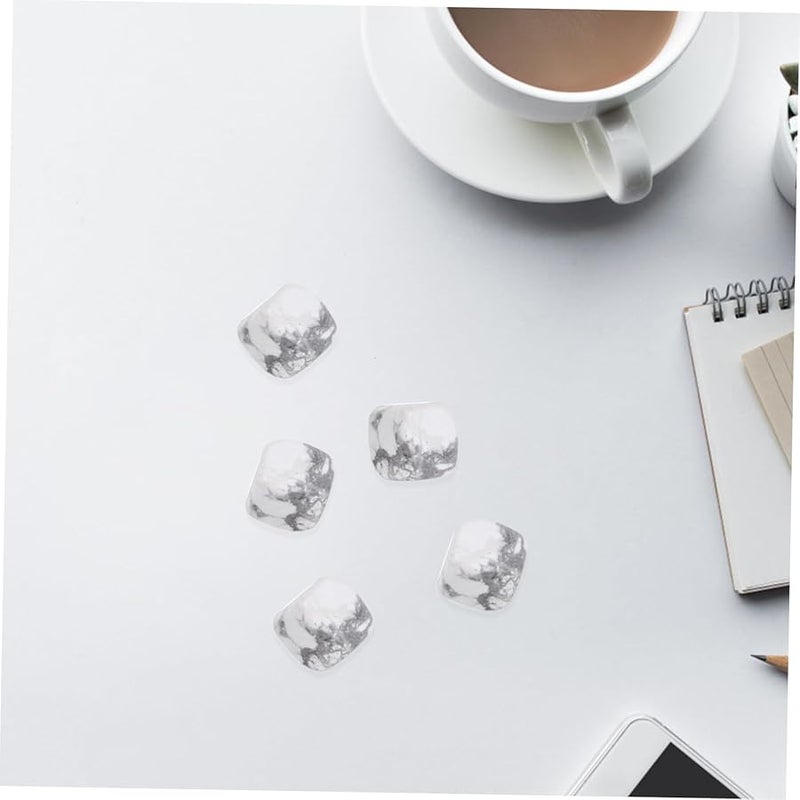 White Tumbled Gemstones Healing Crystals for Vase Fillers Home Decor and Fish Tanks - Image 5