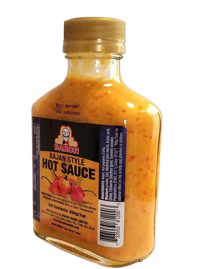 Baron Bajan Style Hot Sauce 7 Ounces (200 grams) - Image 3