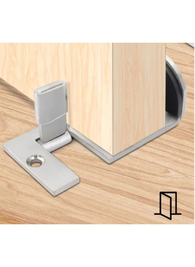 2 قطعة سدادة الباب من  الفولاذ المقاوم للصدأ سهلة التركيب - Image 4