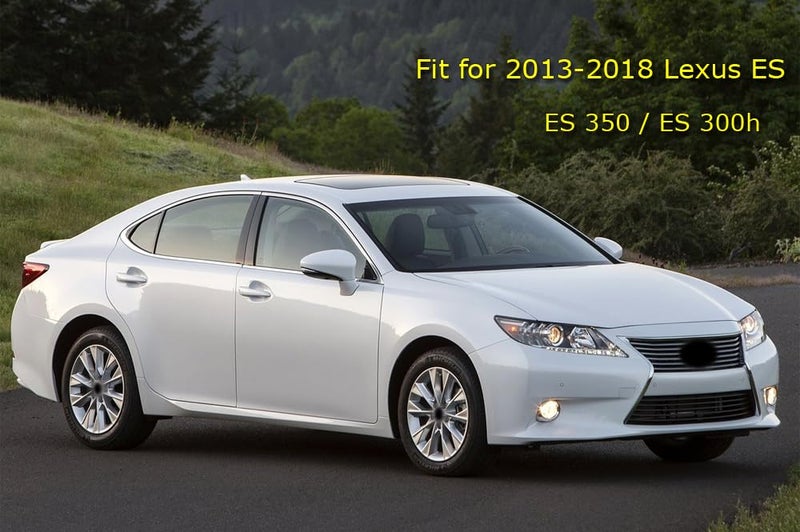 MOERTIFEI Car Mudguard Fender Mud Flaps Splash Guards Compatible with Lexus ES 2013-2018 ES 350 / ES 300h - Image 2