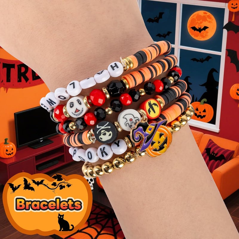 Kanailer Boo Basket Stuffers for Women Teens,Halloween Gifts for Women Teens Girls Her Best Friend Sister Daughter Mom Wife Girlfriend Coworker Bestie Glass Cups Gift Set - Image 5