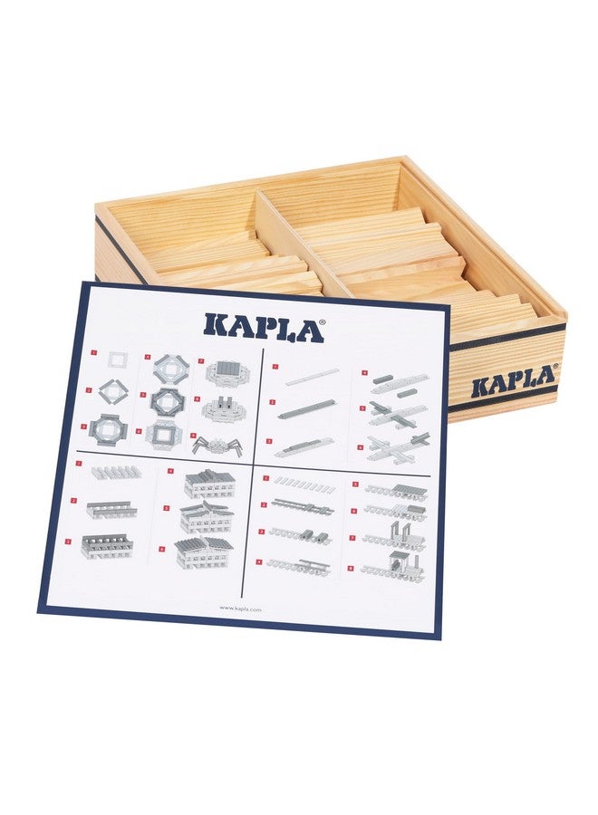 KAPLA Wooden Construction Set 100 Building Planks - Image 3