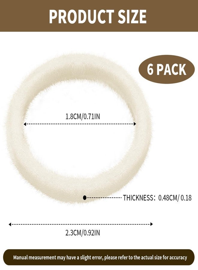 Antrys Felt Compatible with Breville Espresso Machine Grinders Models Include BES870, BES878, BES880, BES980, BCG820, Round Soft Felt Washer Replacement, Wool Ring Accessories - 6 Pack - Image 5