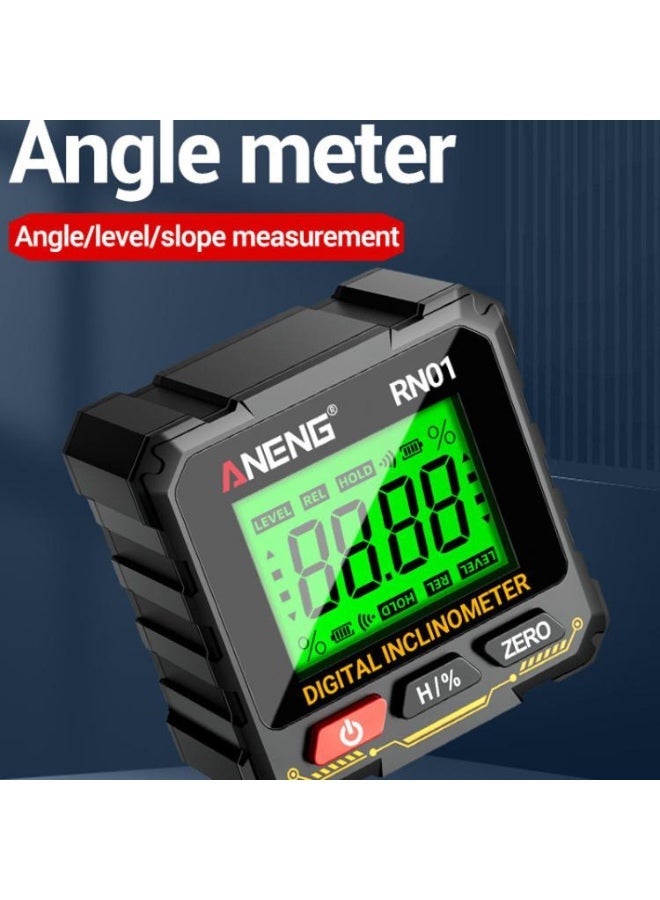 ANENG RN01 Digital Inclinometer Precision Angle Finder With 4-Sided Magnet & Auto-Rotate Screen, RN01 - Image 5