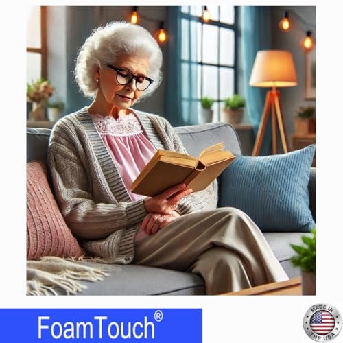 FoamTouch High Density Upholstery Foam (5" x 24" x 72"), 1.79LB Density-45LB ILD, Made in USA – Ideal for Couch Cusions, Chair Cushions, Bench Cushions and Varity of Upholstery Projects - Image 5