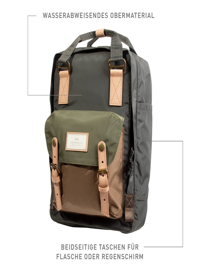 Doughnut Macaroon Classic Jungle Series 16L Backpack, Lightweight Water-Resistant Daypack with 14" Laptop Compartment, Unisex Casual Travel & School Bag - Image 2