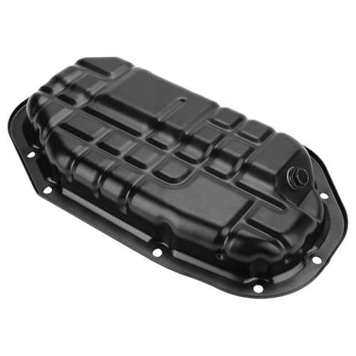 VANJING Engine Oil Pan with Drain Plug Compatible with Infiniti EX35 EX37 FX35 FX37 G35 G37 M35 M37 Q40 Q50 Q60 Q70 Q70L QX50 Nissan 350Z 370Z 3.5L 3.7L 2007-2020 Replacement for 11110-JK20C 264-566 - Image 1