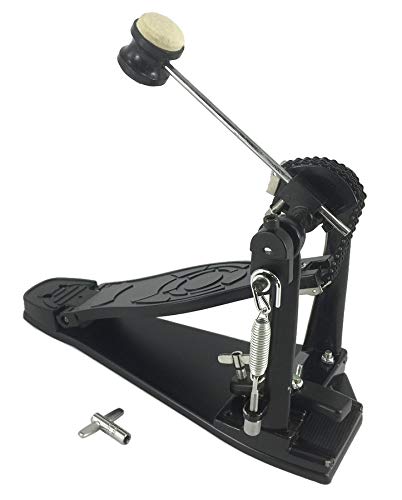 EDM Heavy-Duty Pro Quality Single Kick Bass Drum Pedal Chain Drive Adjustable - Image 3