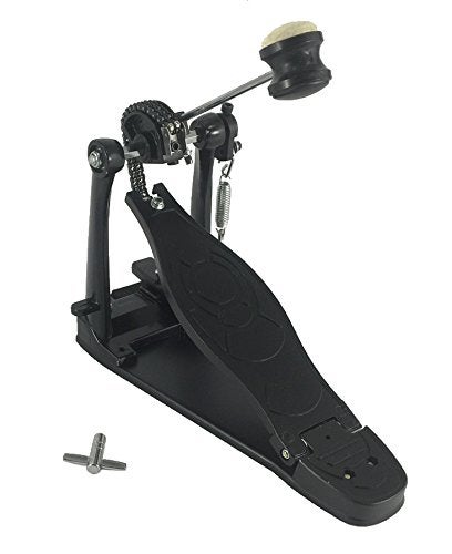 EDM Heavy-Duty Pro Quality Single Kick Bass Drum Pedal Chain Drive Adjustable - Image 4