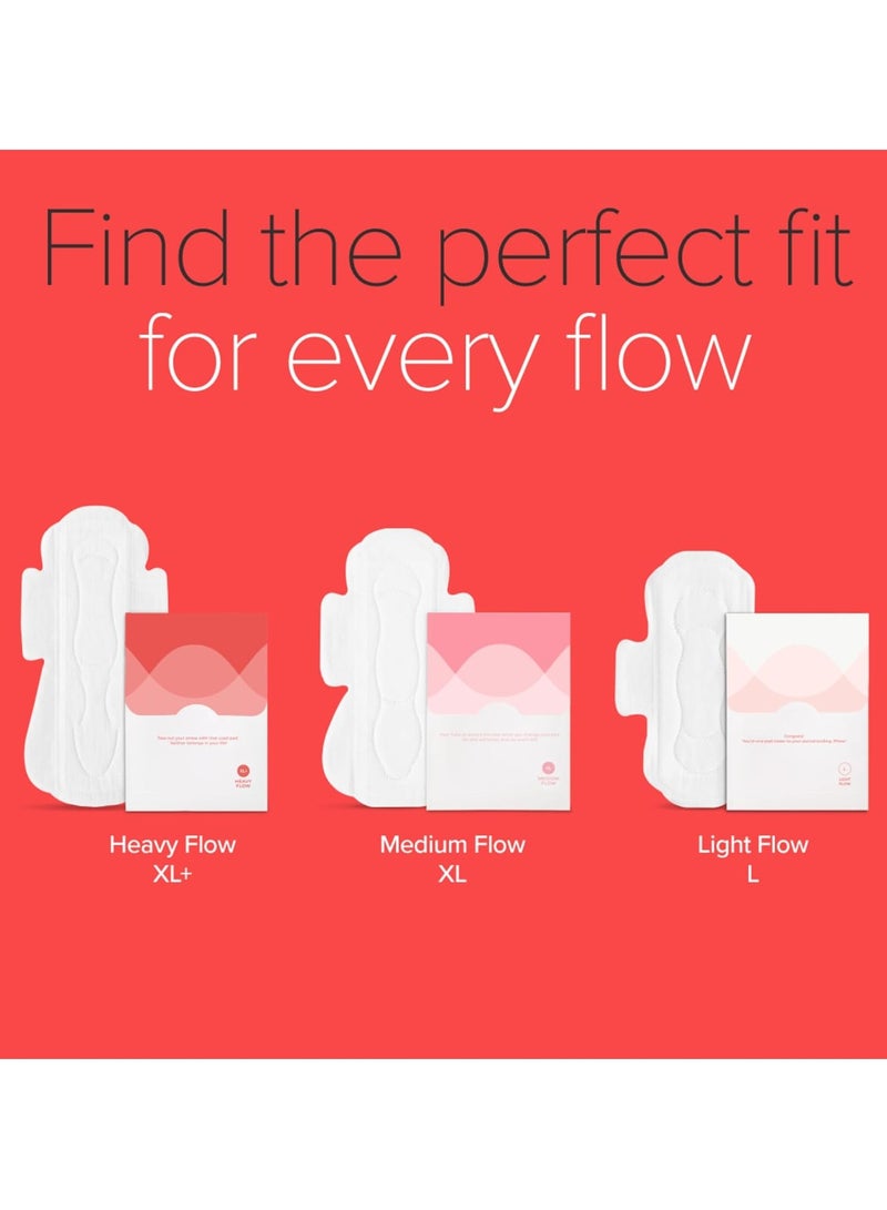 Nua Complete Comfort Sanitary Pads - Designed for Sensitive Skin | Pack of 50 pads for Medium flow, with Disposal covers | Zero Irritation | Comfortable All-Day Protection | Ultra-Thin | Super Absorbent | No rashes | 50% Wider Back | 100% Toxic-Free, Dermatologically Tested - Image 5