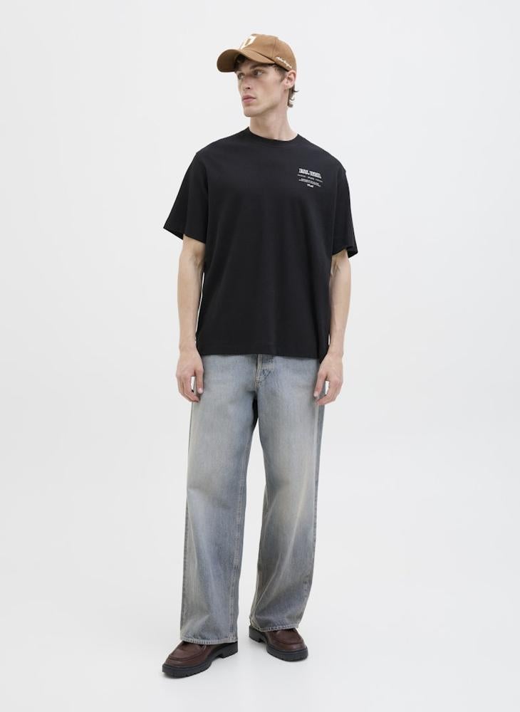 JACK & JONES Logo Crew Neck T-Shirt - Image 1