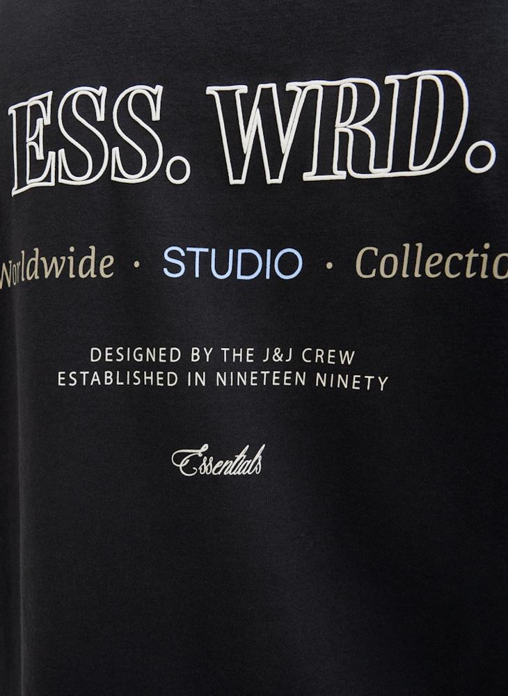 JACK & JONES Logo Crew Neck T-Shirt - Image 4