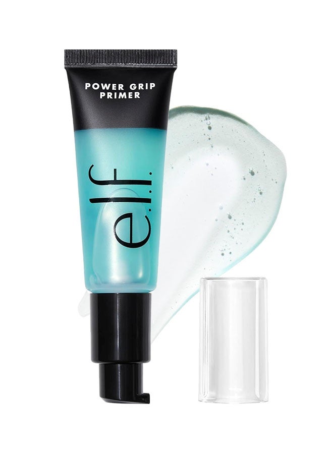 elf Power Grip Primer, Gel-Based & Hydrating Face Primer For Smoothing Skin & Gripping Makeup, Moisturizes & Primes， # Green 24 ml - Image 1