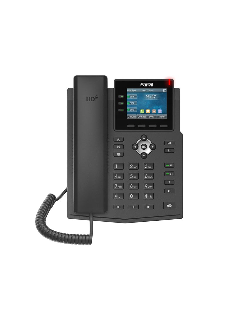 فانفيل Fanvil 6 line Multi Color Screen Phone,Gigabit OPUS, IPv6, 1000 Phone Book - Image 1