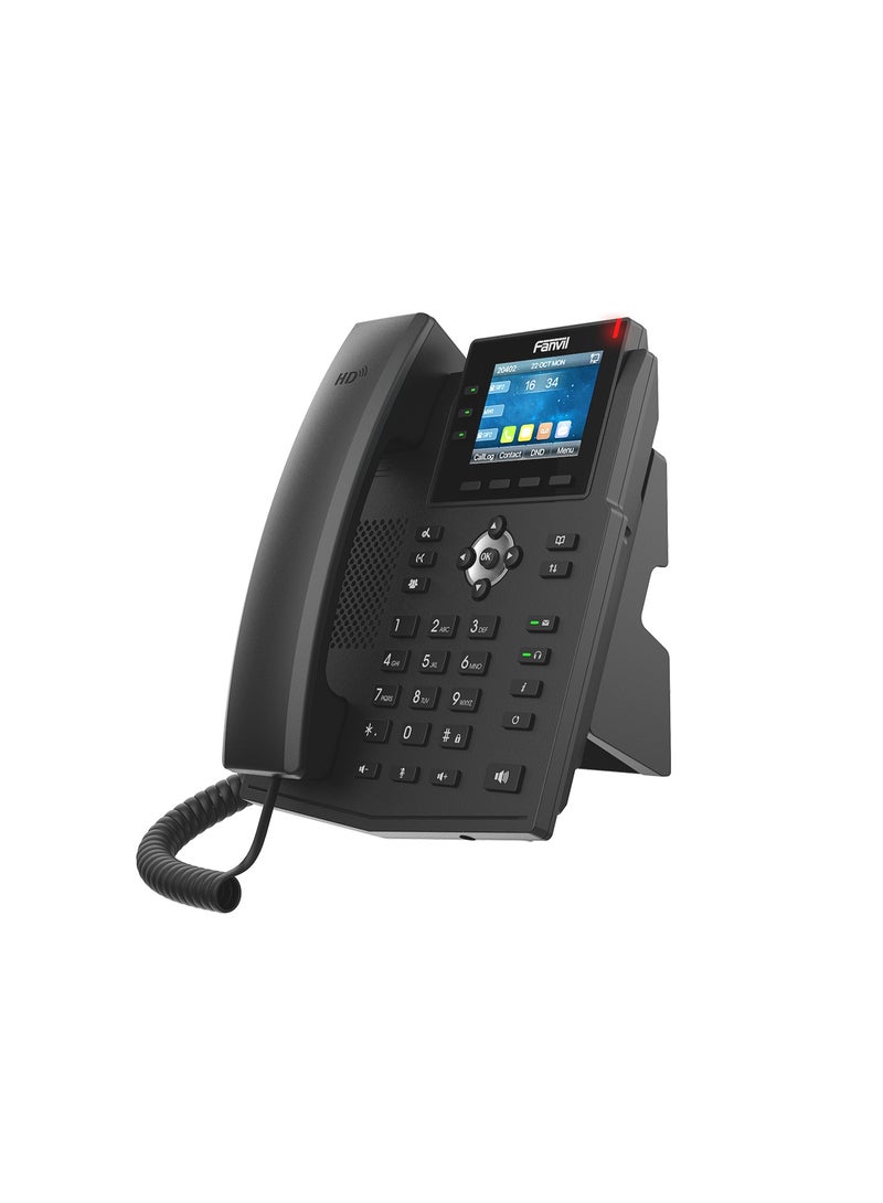 فانفيل Fanvil 6 line Multi Color Screen Phone,Gigabit OPUS, IPv6, 1000 Phone Book - Image 3