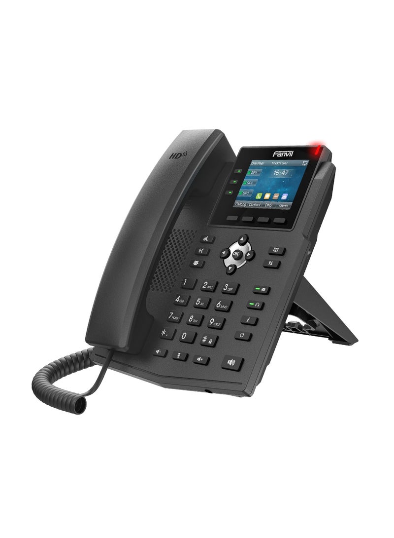 فانفيل Fanvil 6 line Multi Color Screen Phone,Gigabit OPUS, IPv6, 1000 Phone Book - Image 2