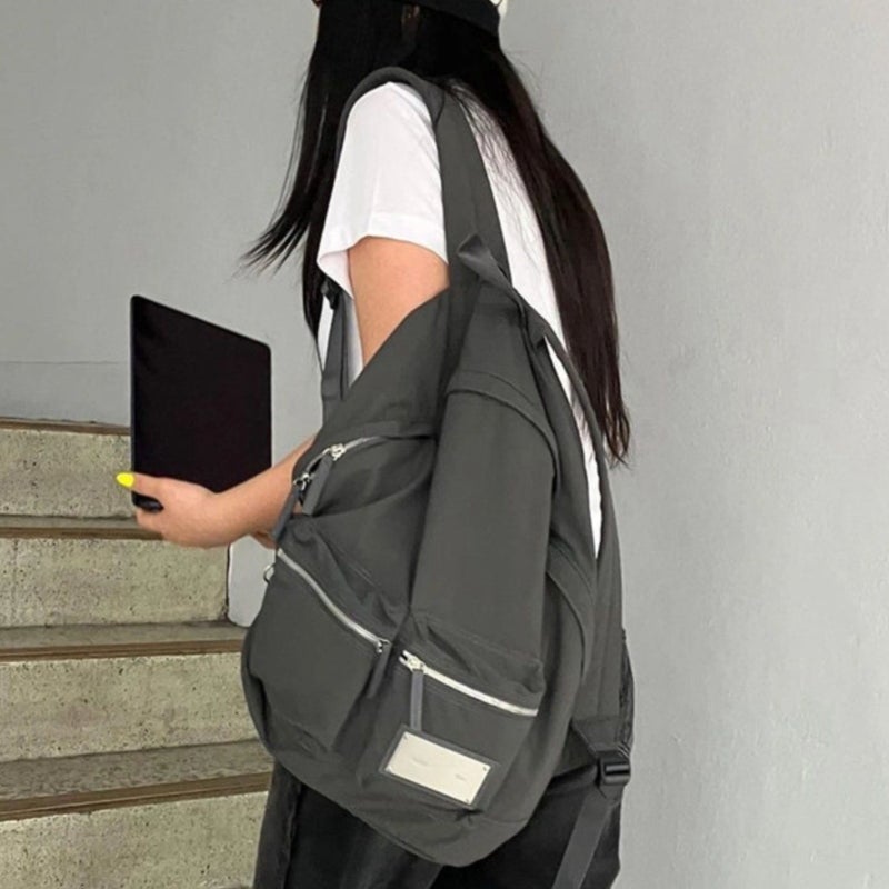حقيبة ظهر قماشية من ماتينكيم للمدرسة والسفر - Image 2