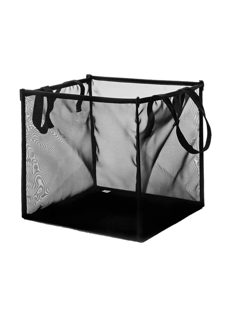 dreamons link - Dreamons link Mesh Popup Laundry Hamper, With Handles, Portable and Collapsible Laundry Basket, Used for Laundry Room, Student Dormitory or Travel Storage - Image 1