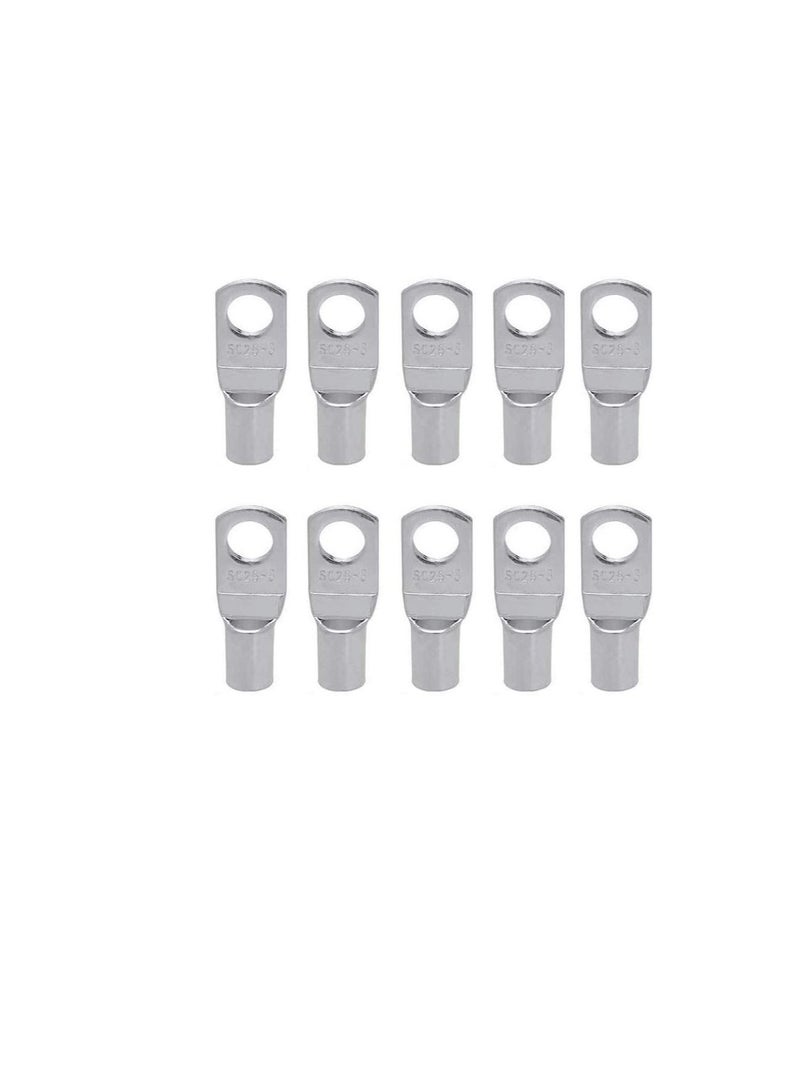 Copper Cable Lugs 10Pcs Set-Wire Terminals, Connector Cable lugs Ring Battery SC Terminals, for Marine, Solar, Automotive, Electric, Home Applications etc (Hole Size 12mm, Cable Size 35mm) - Image 2