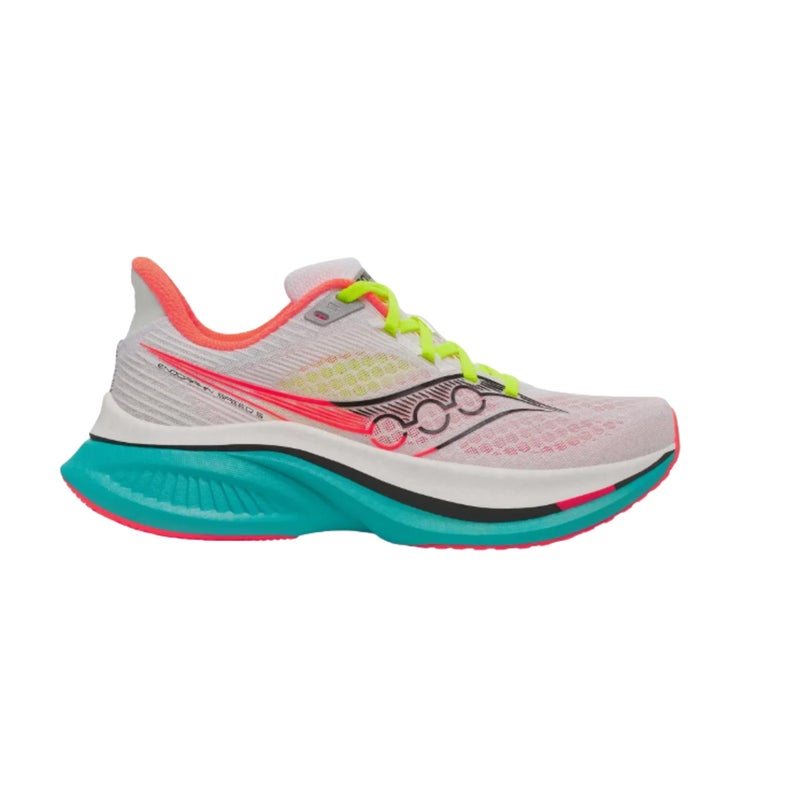 Saucony Women's Endorphin Speed 5 Sneaker, White/Mutant, 8 - Image 2