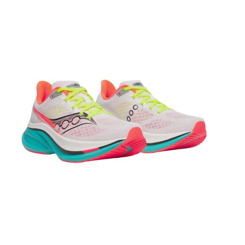 Saucony Women's Endorphin Speed 5 Sneaker, White/Mutant, 8 - Image 4