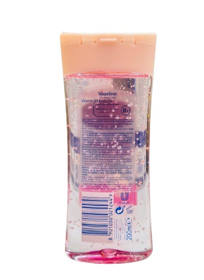 Vaseline Intensive Care Vitamin B3 Body Oil 200ml  - Image 2