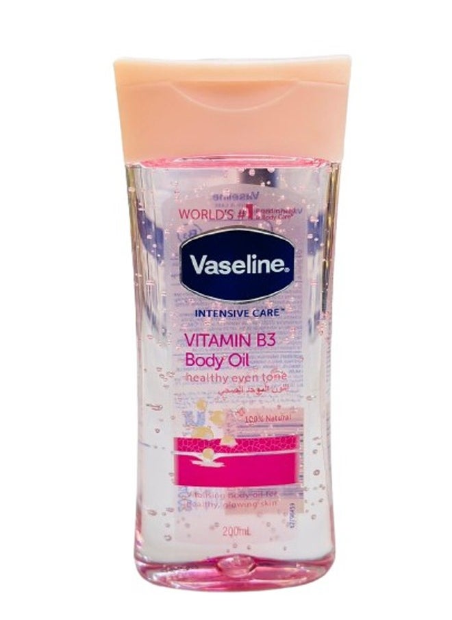 Vaseline Intensive Care Vitamin B3 Body Oil 200ml  - Image 1
