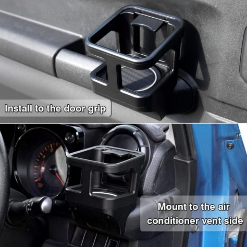 Car interior air conditioning vent cup holder, suitable for Suzuki Jimny 2019-2025 cup mounting bracket, JB64 JB74， Beverage stand - Image 4