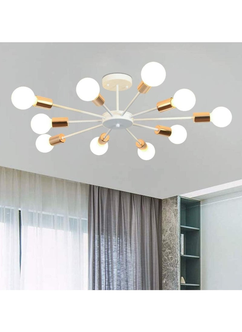 Cluc "Steco chandelier - 10 branches - White "  - Image 1