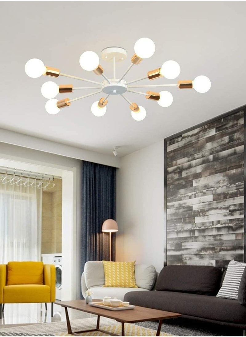 Cluc "Steco chandelier - 10 branches - White "  - Image 2