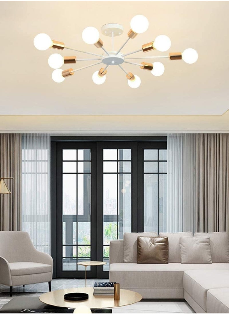 Cluc "Steco chandelier - 10 branches - White "  - Image 3