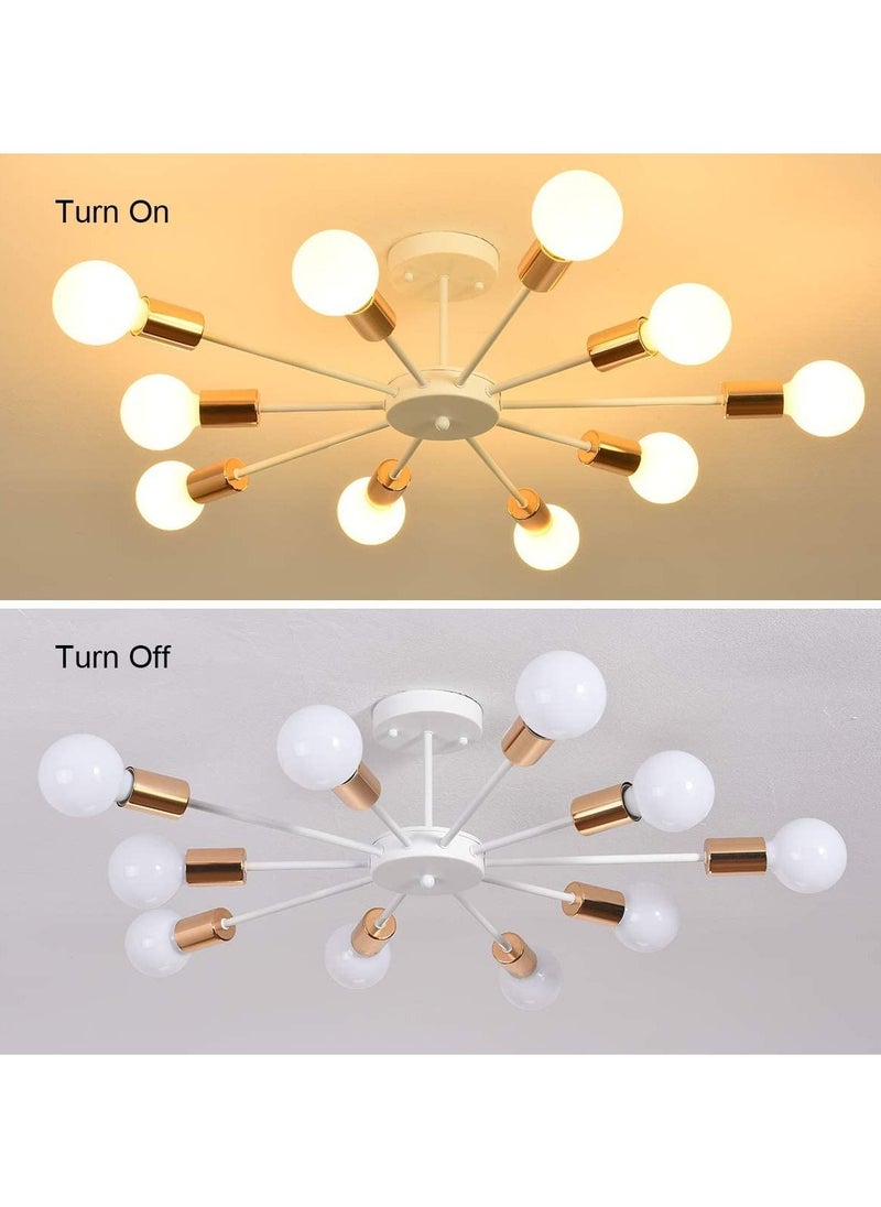 Cluc "Steco chandelier - 10 branches - White "  - Image 5