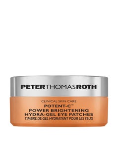 Peter Thomas Roth | Potent-C™ Power Brightening Hydra-Gel Eye Patches | With Vitamin C, Brightening Under-Eye Patches, 60 ct