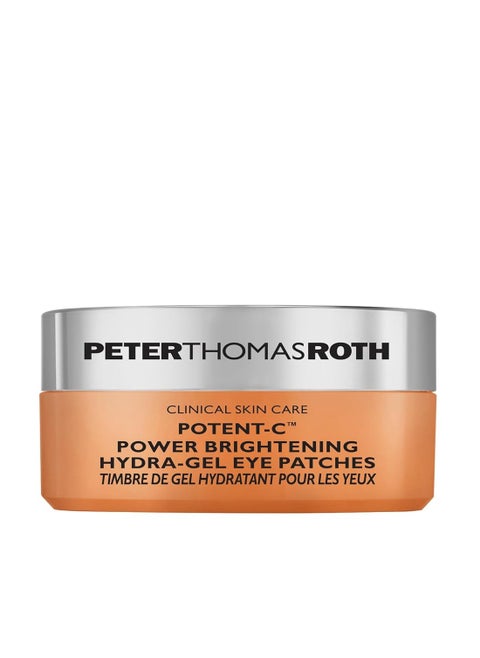 Peter Thomas Roth | Potent-C™ Power Brightening Hydra-Gel Eye Patches | With Vitamin C, Brightening Under-Eye Patches, 60 ct