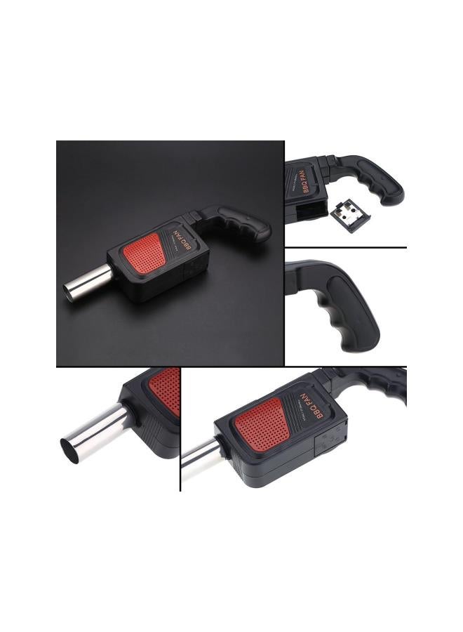 Loquat BBQ Fan Air Blower, Portable Handheld Electric BBQ Fan Air Blower for Outdoor Camping Picnic Barbecue Cooking Tool Barbecue Fire Bellows Tool - Image 5