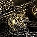IUSTIDIE Metal Dice Set DD 7Die DND Dice Metal Gear Dice with Gift Bag for Role Playing GamesAntique Gold - Image 4