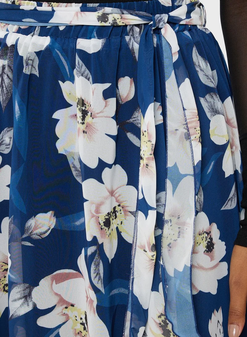 ELLA Floral Printed Skirt