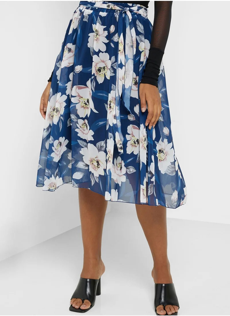 ELLA Floral Printed Skirt