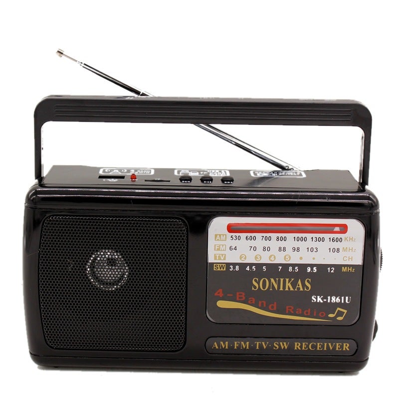 Factory Hand-In-Hand Card Player Outdoor 1861U Full Band Broadcast Charging Radio For The Elderly - Image 5