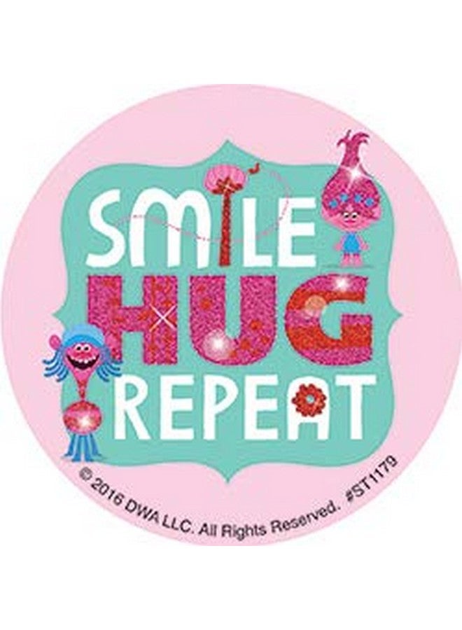 SmileMakers Dreamworks Trolls Glitter Stickers Prizes And Giveaways 50 Per Pack From - Image 3